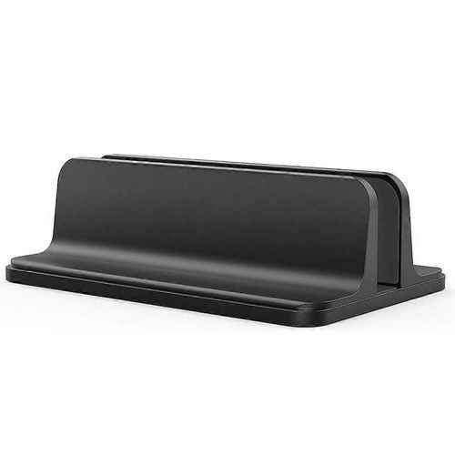 Support vertical pour ordinateur portable,support pour ordinateur portable réglable Support de bureau avec taille de station d'accueil réglable (jusqu'à t