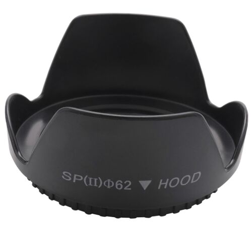 DC-SN HOOD 62mm Vis Mount Fleur Couronne Objectif Pare-soleil Pétale Forme pour Canon Nikon Tamron Sigma Sony 62m