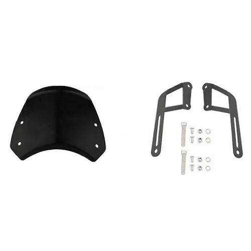 Motos Pare-Brise Pare-Brise Visière Avant Pare-Brise Déflecteur Kit Pour Scrambler 400x Vitesse 400