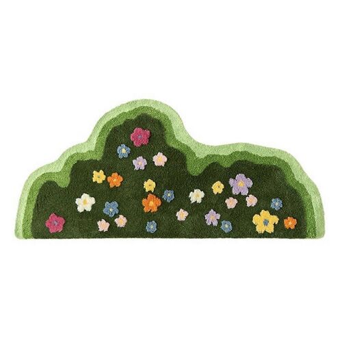Salon Tapis Plantes Fleur Chambre Tapis Doux Couloir Zone Sol Tapis Paillasson Esthétique Maison
