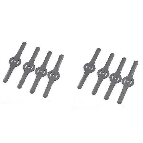 40pcs Lames de coupe-herbe en plastique Lame de tondeuse à gazon Tondeuse sans fil Outil de jardin Tondeuse à gazon Tondeuse