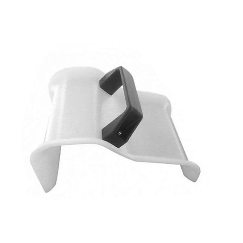 Outils de truelle en béton pour ciment de maçonnerie avec poignée Jardin Coin Sol Pochoir Marge Finition1pcs,blanc)