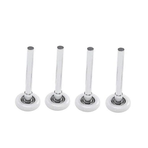 4pcs Heavy Duty Nylon Porte Roulette Roue Scellée Roulement 105mm 2 pouces Nylon & Roue en acier