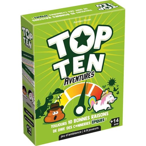 Jeu D'ambiance Asmodee Top Ten Aventures