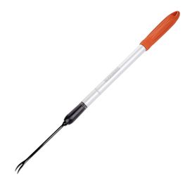 BLACK+DECKER Désherbant Télescopique Manche 77-112 CM - Arracheur de Mauvaises Herbes - Aluminium/Acier