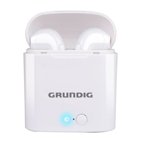 Grundig Écouteurs Bluetooth sans fil 400mAh - Intra-auriculaires avec 2h de lecture - Mains libres - Incl. étui de charge