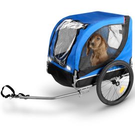 Bicycle Gear Remorque Vélo Chien Pliable - Remorque Chien Velo Max. 40 Kg - Avec Reflecteurs Et Housse De Pluie