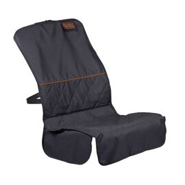 Black+Decker Housse Siège Voiture Universelle - Fond Antidérapant - Résistant À L'eau - Noir