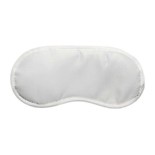10 Pack Eye Mask Shade Cover Blindfold Travel Sleep Cover, Blanc