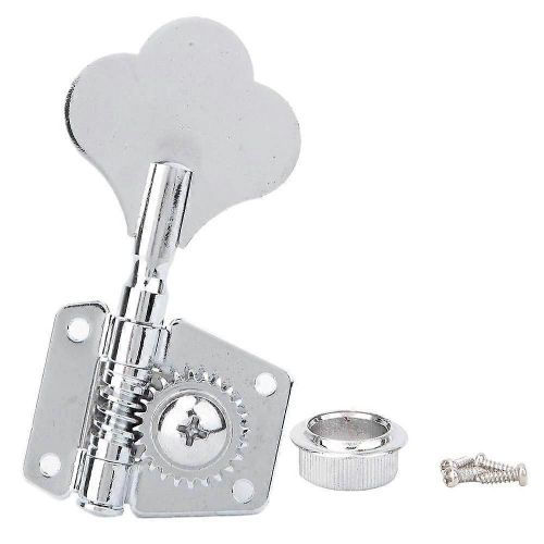 2pcs Cheville D'accord De Basse Électrique,Tête De Machine Ouverte,Accordeur De Touches,Accordeur De Touches,Accordeur De Basse Électrique
