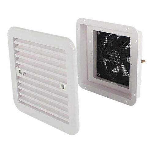 12v Mutefridge Vent Avec Ventilateur Pour Camping-Car Remorque Caravane Air Latéral Fort Vent Échappement Voiture Style Camping-Car