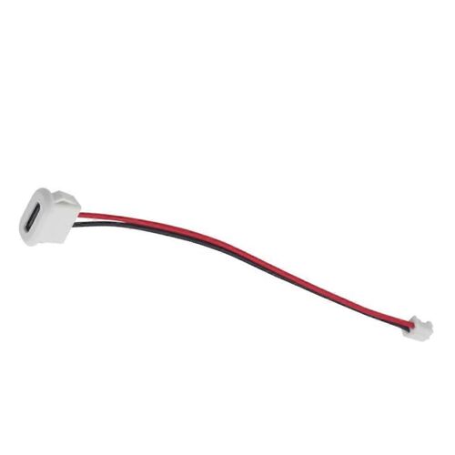 Lot de 10 connecteurs USB type C à pression directe,connecteur femelle pour lampe,jouet,port de charge avec carte