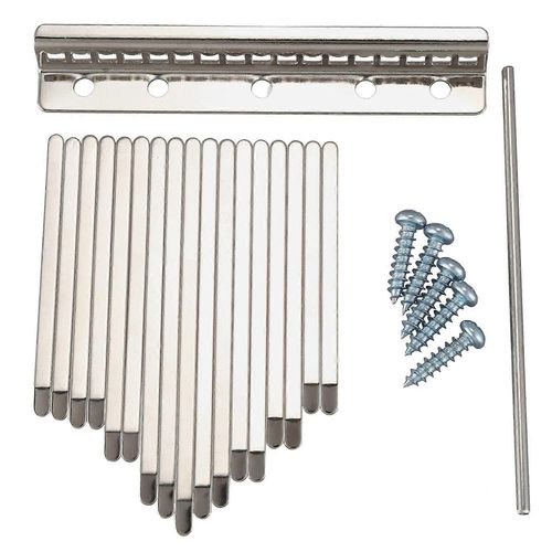 Pouce Piano Bridge Selle 17 Touches Set Kit Pour Kalimba Diy Pièces De Rechange
