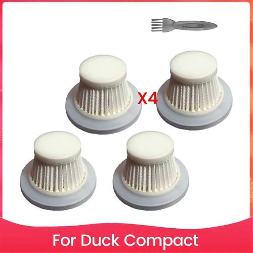 Filtres HEPA de remplacement pour aspirateur sans fil compact Duck, filtres lavables