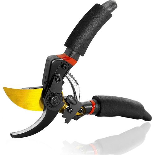 Sécateurs de jardin professionnels - Sécateur à branches en acier SK5 robuste pour le jardinage Coupe puissante des branches épaisses Taille des arbres fruitiers