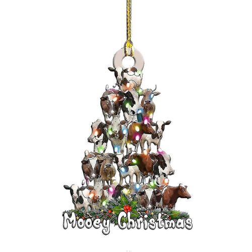Ornement de Noël Bel arbre Cadeau Ornement Arbre de Noël Suspendu Décor de fête