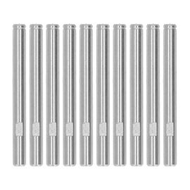 Lot de 10 arbres de moteur RC en acier inoxydable sans balais, 4 x 42 mm, pour voiture, avion, bateau, modèle RC