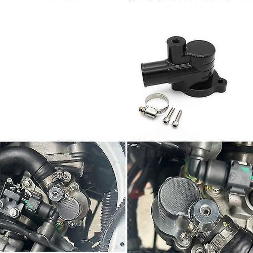 Pièces De Moteur De Moto Couvercle De Thermostat En Aluminium Pour Scooter