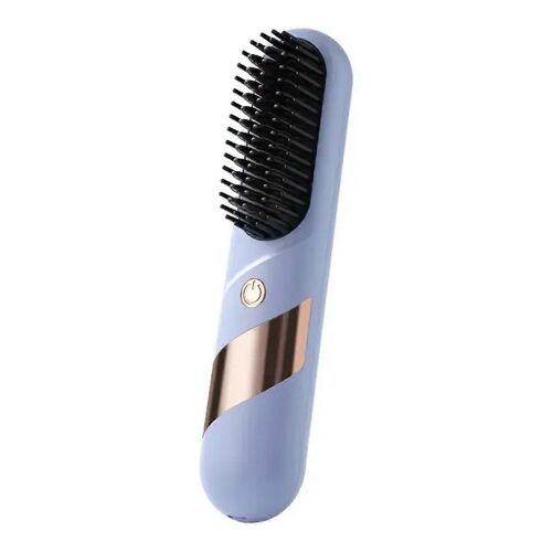 Peigne À Cheveux Raides Soins Des Cheveux À Ions Négatifs Aucun Dommage Aux Cheveux Conception De Charge Portable Peigne Roll Strai