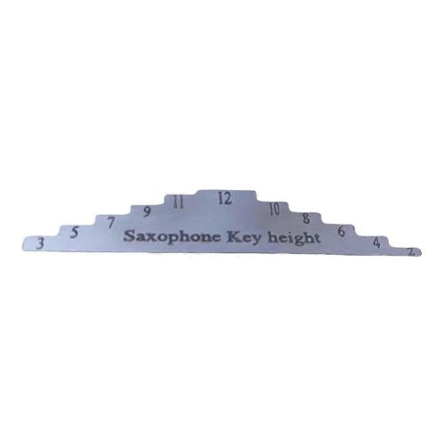 Saxophone Ouverture Jauge De Hauteur Instrument Musical Outils De Mesure Acier Pièces De Rechange Pour Clarinette