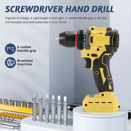 Perceuse électrique sans fil 90Nm pour outils électriques à batterie Dewalt 18v 21V