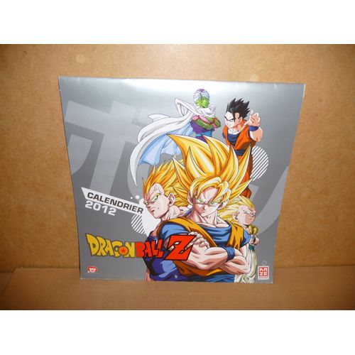 Calendrier 2012- Dragonball Z