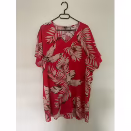 Robe Rouge Et Beige Shein Taille 48/Xxl