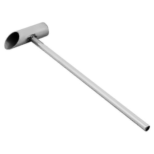Accessoire machine à barbe à papa cuillère en acier inoxydable 29cm