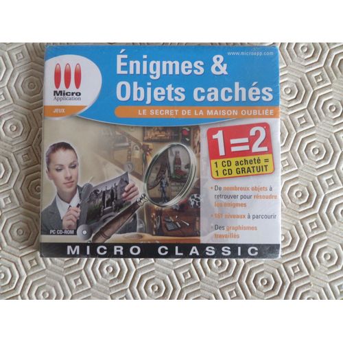 Enigmes & Objets Caches/ Le Secret De La Maison Oubliee // Cd Rom