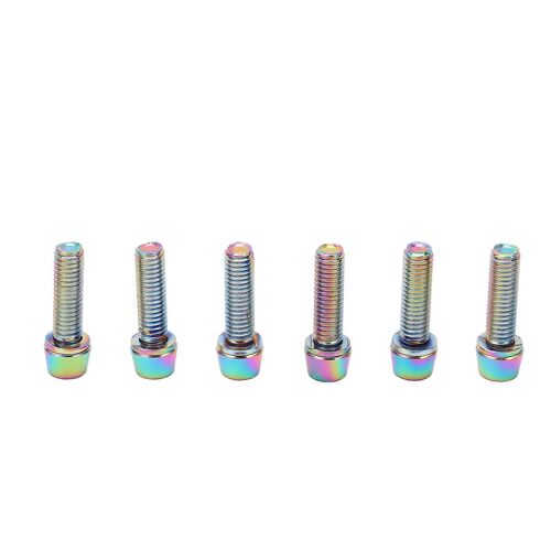 Boulons De Porte-Bidon En Acier 2025 M5 X 23 Mm, Colorés, Pour Fixation Des Extrémités Du Guidon