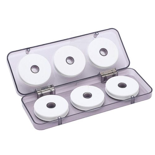 Boîte De Bobine De Ligne De Pêche 6pcs Bobine De Ligne De Pêche Eva Avec Boîte Abs Pour Contenir La Ligne De Pêche