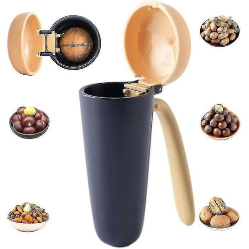 Casse-Noix Avec Noix Résistantes Aux Éclaboussures Et Économisant Du Travail Noix De Pécan Noisettes B Amandes Outil De Craquage En Métal