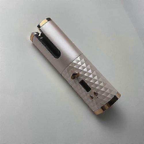 Fer À Boucler Automatique,Bigoudi Avec 6 Temps Et Minuterie,Bigoudis Portables,Baguette De Fer À Boucler Rotative Rechargeable,Fer À Boucler Pour Cheveux Automatique Pour L
