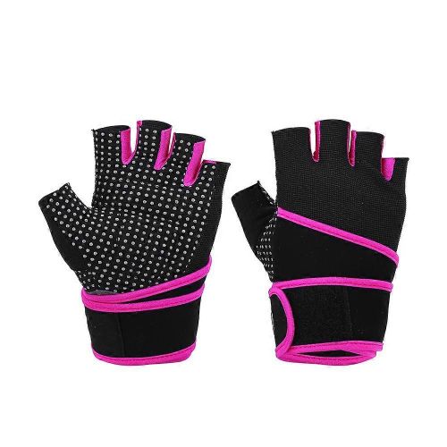 Boodun Gants De Fitness Respirants Haltérophilie Gym Entraînement Entraînement Dragonnière (Purple S)