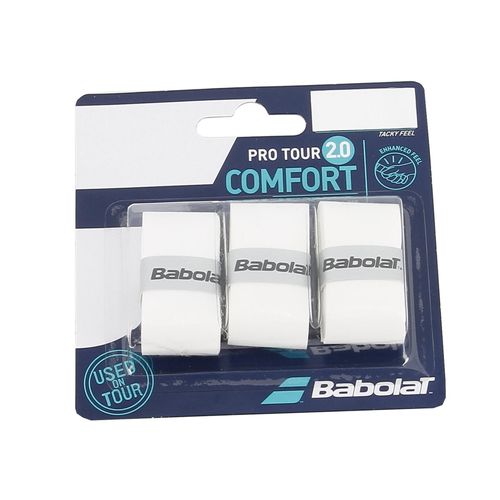 Surgrip Raquette De Tennis Babolat Pro Tour 2.0 X3 Blanc