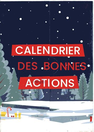 Calendrier Des Bonnes Actions - Croix Rouge Française