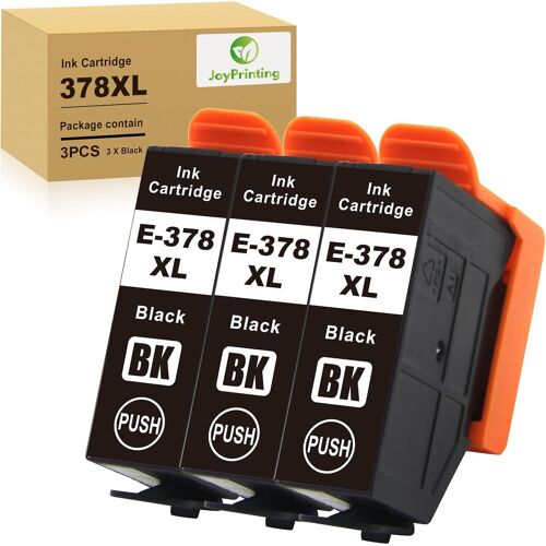 ChenQuanSarl-378Xl Cartouches D'Encre De Rechange Compatibles 378 378Xl Pour Expression Photo Xp-8500 Xp-8505 Xp-8600 Xp¿8605 Xp-8700 Xp-15000 (3-Noir)