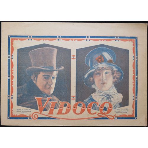 Vidocq - Film Pathé Muet 1922 Réalisation Jean Kemm Avec René Navarre , Elmire Vautier - Publicité Cinéma Le Petit Parisien - 8 Pages Chaque Page 17,5x25 Cm