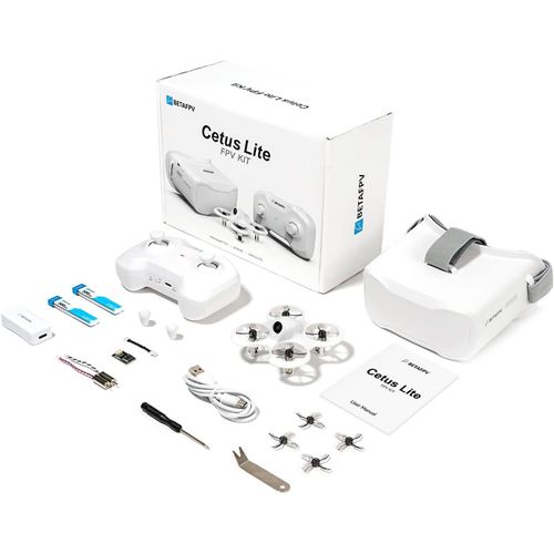 Checarzhn--No1-Cetus Lite Fpv Rtf Drone Kit Avec Fonction D'auto-Protection De Maintien D'altitude Simulateur De Pr En Charge Des Modes De Vitesse 2 Pour Enfants Débutants Fpv À Voler, Télécommande