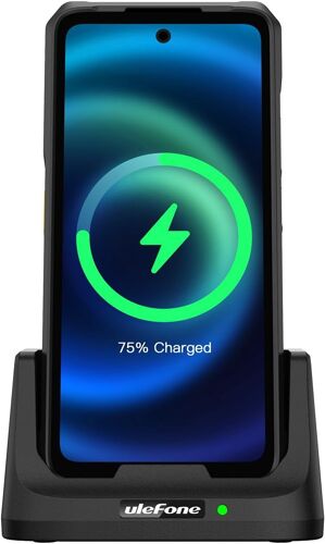 Station de Charge de Bureau Armor 26 Ultra pour téléphone Portable d'extérieur Armor 26 Ultra, Chargeur sans Fil 33 W pour Smartphone Armor 26 Ultra