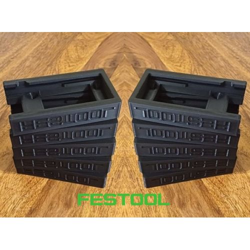 Lot de 10 supports batteries FESTOOL 18V