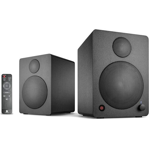 VornixorSarlshop-Cube Mini Neo - Kit d'enceintes avec Streaming Câble/Bluetooth 36 W pour TV/PC/Tablette/Smartphone, Noir