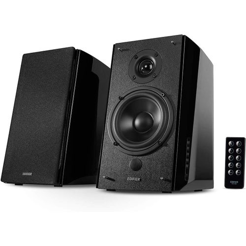 LETNERNY-Studio R2000Db - Kit D'Enceintes 2.0 Bluetooth (120 Watts) Avec Télécommande Ir Et Entrée Optique