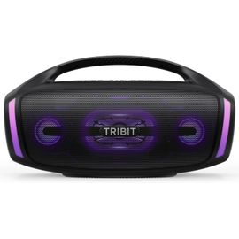 LETNERNY-Stormbox Blast 2 Enceinte Bluetooth Puissante, Haut-Parleur 200W Avec Subwoofer, Xbass, Lumières Led, Bluetooth 5.4, Ip67, Eq Personnalisé, 30H D'Autonomie, Pour Les Fêtes En Plein Air/Plage