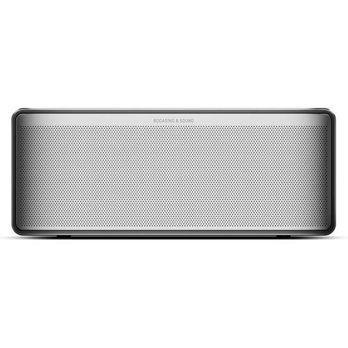 S8 Pro Max Enceinte Bluetooth Puissante, Sans Fil Enceintes Avec Audio 3 Canaux Et Basses Riches, 5 Haut-Parleur Et 2 Radiateurs Passifs, Eq, Tf Carte, Aux, Microphone Intégré (Argent)