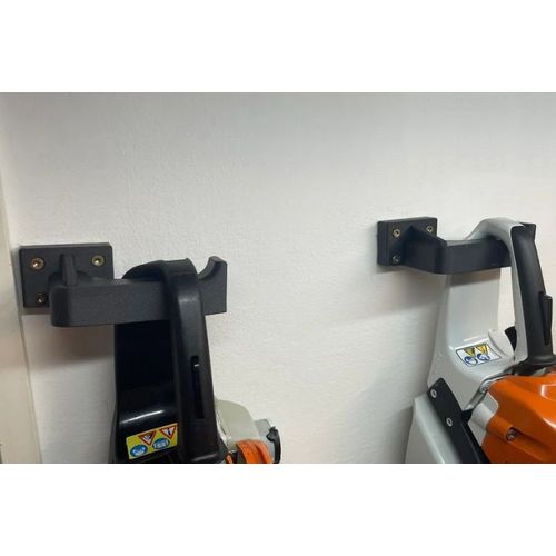 Lot de 2 supports pour tronçonneuse ou taille haie