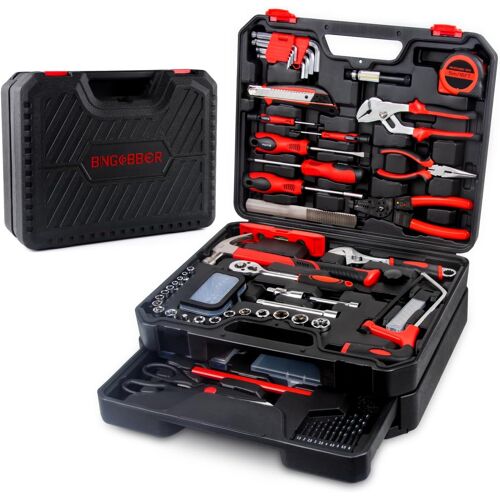 SUBZONAL-427PCS Kit d'outils de réparation généraux de maison, Ensemble d'outils de réparation la maison/automobile, Boite a Outils Professionnel,Malette outils avec jeu de Tournevis, Marteau, Pince