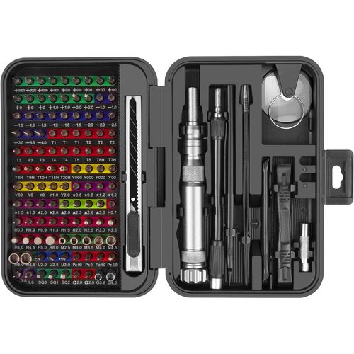 XIXA-Kit De Tournevis De Précision 132 En 1 Avec Boîtier Magnétique \U2013 Coffret Professionnel Pour Réparation D`Électronique,Smartphone,Ordinateur,Macbook,Iphone,Xbox,Console,Tablette