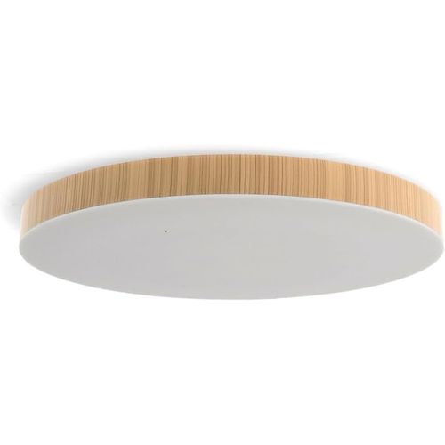 Tianyi-- Plafonnier Led Bois Neox 24w, Température De Couleur Cct, Idéal Pour Cuisine, Balcon Et Chambre.
