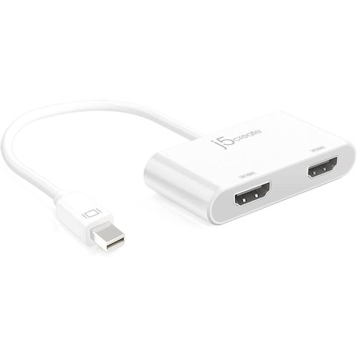 SUNY-Adaptateur Mini Displayport Vers Dual 4K Hdmi Mst,Compatible Avec Microsoft Surface Pro,Surface Book,Hp Omen 15-Ce051Nr Et Plus (Jda156)